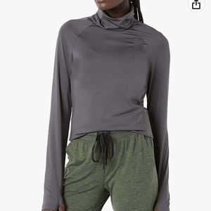 Amazon Essentials running/athletic pull tight cowl. NWT . Retail 24
